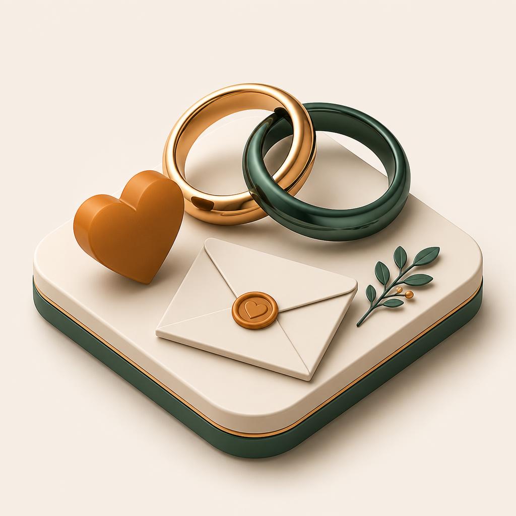 Marriage illustration