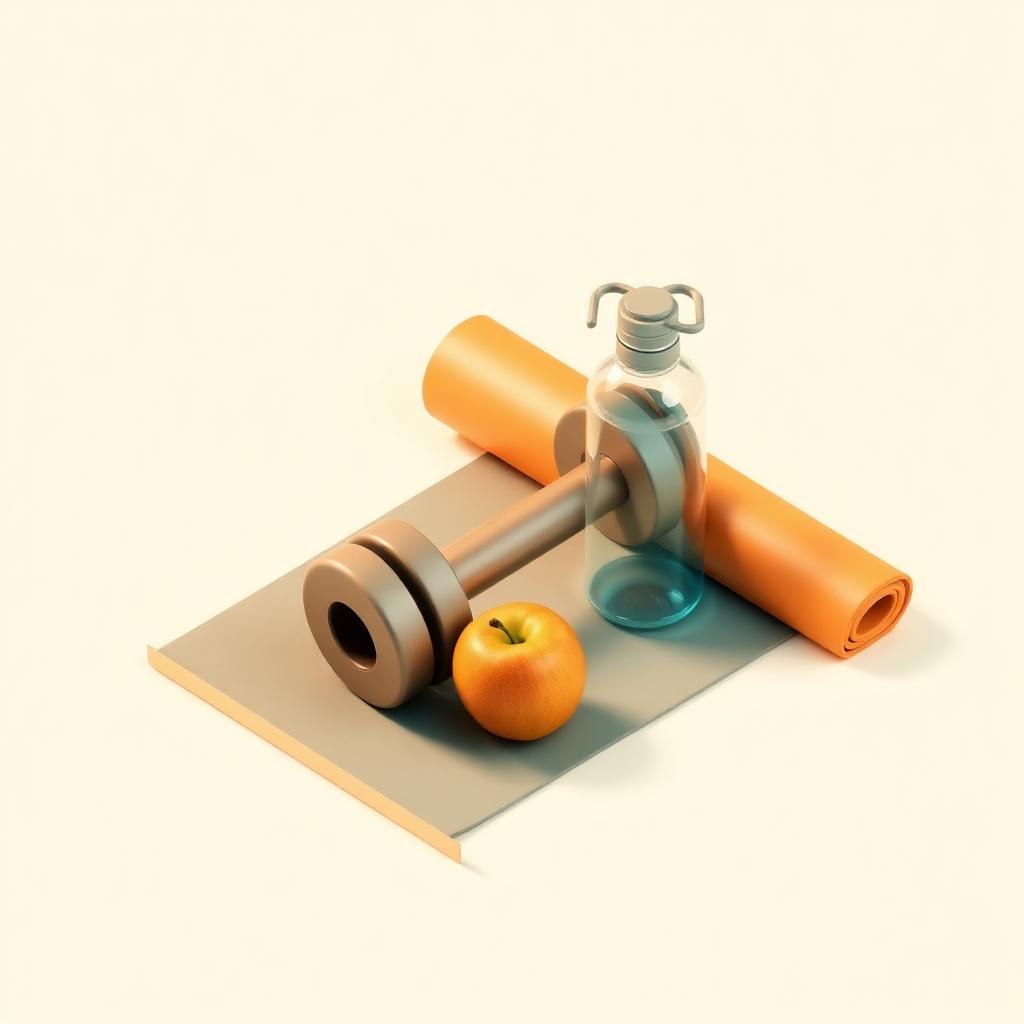 Wellness & Fitness illustration